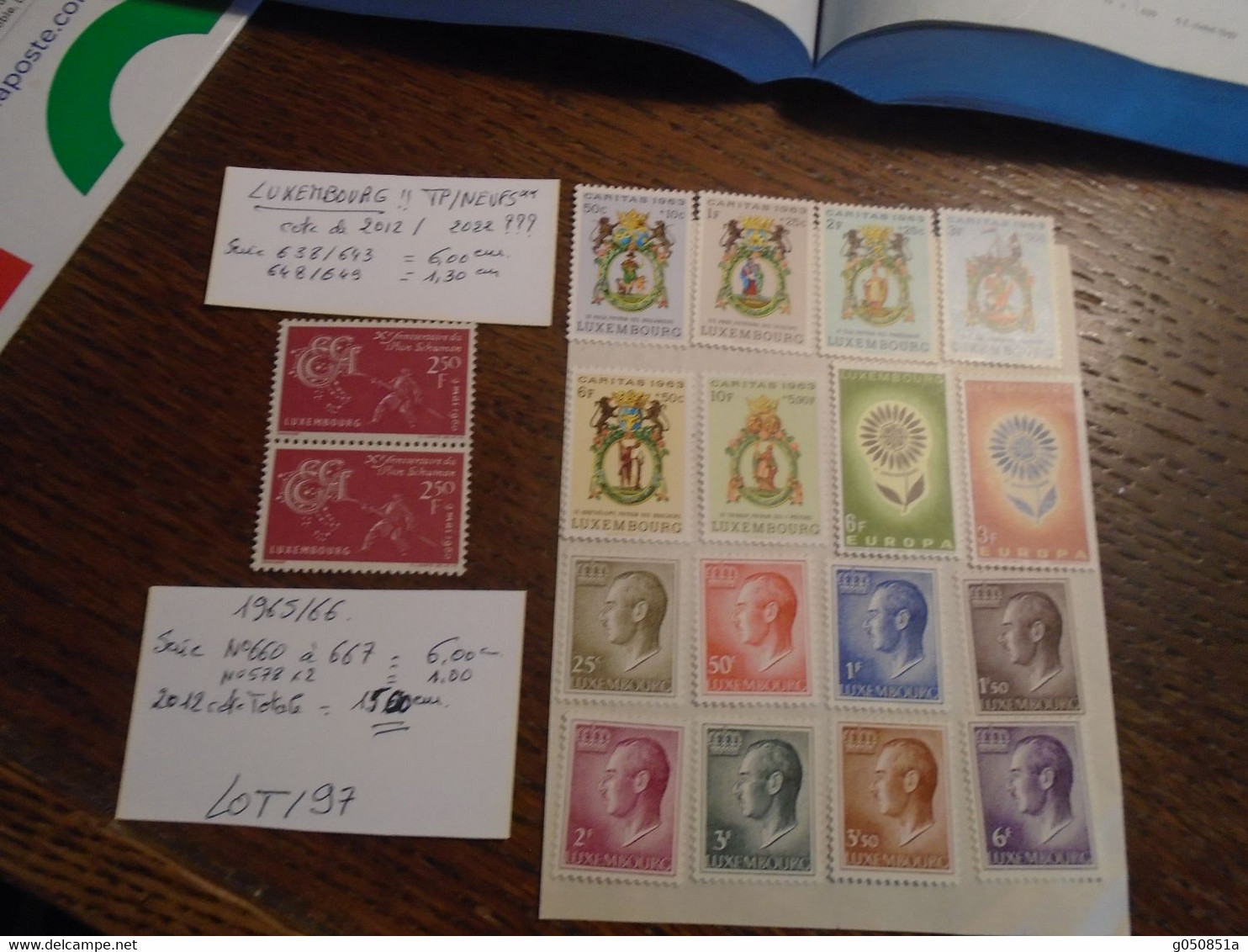 LUXEMBOURG /Timbres Tous NEUFS ** ( 3 Séries COMPLETES) Cote En 2012 =22,00Eur En 2022 ?????  ) +4 Photos Recto*Verso - 1940-1944 Occupation Allemande