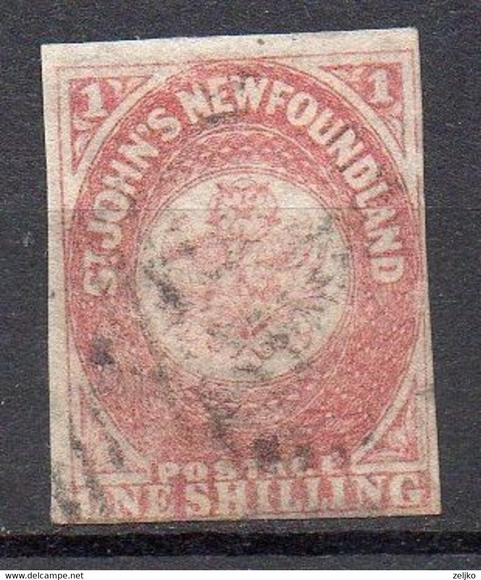 Newfoundland, Used, 1861, Michel 15 - 1857-1861