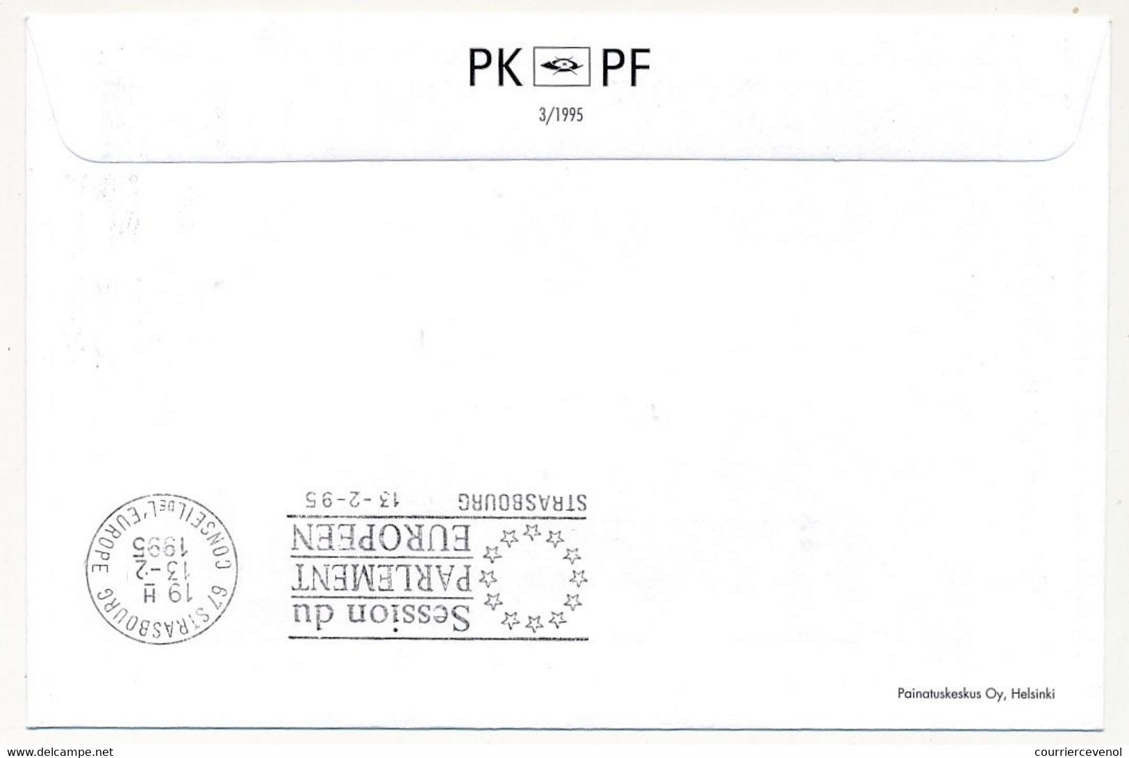 FINLANDE - Adhésion De La Finlande à L'Union Européenne - 30/1/1995 - Cartas & Documentos