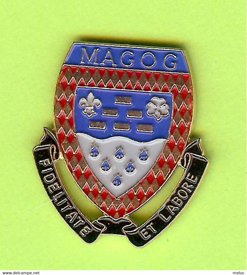 Pin's Ville Du Québec Magog - 5FF07 - Villes