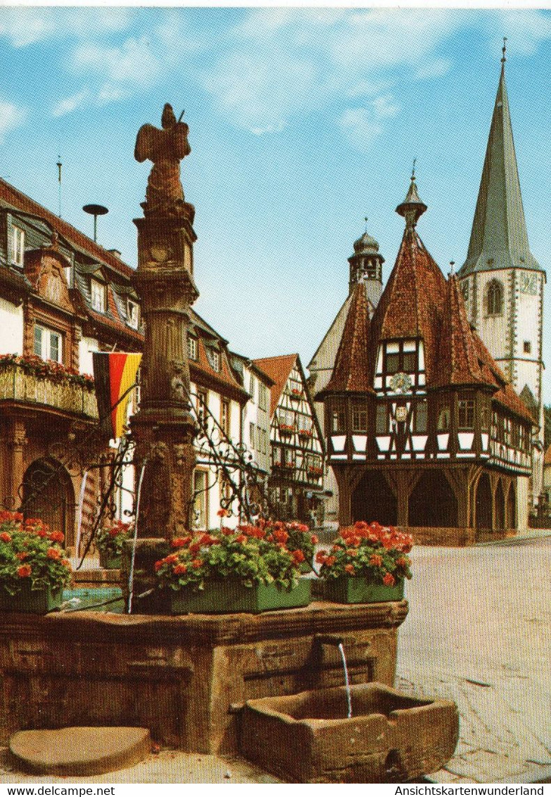 011563  Michelstadt - Historisches Rathaus - Michelstadt