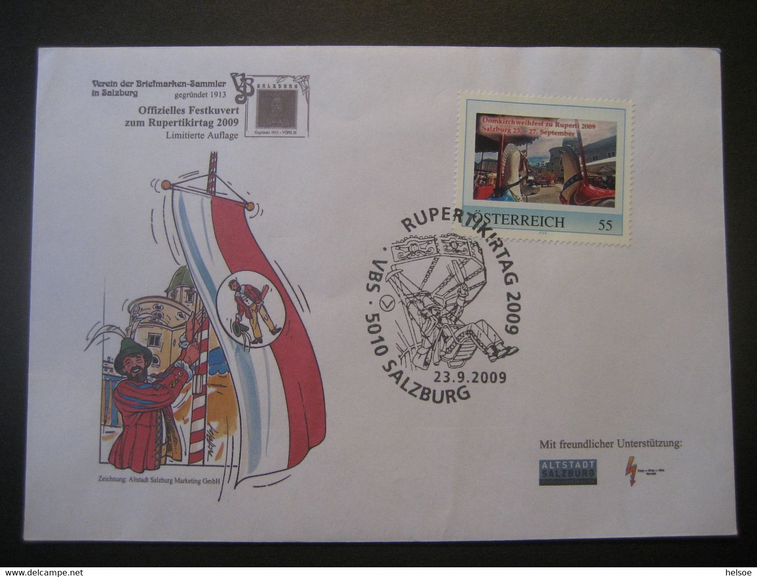 Osterreich- Pers.BM Domkirchweihfest In Salzburg - Personalisierte Briefmarken