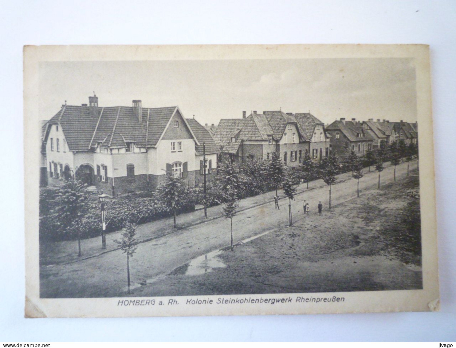 2021 - 4478  HOMBERG  A. Rh.  :  Kolonie Steinkohlenbergwerk Rheinpreussen   1919   XXX - Homberg