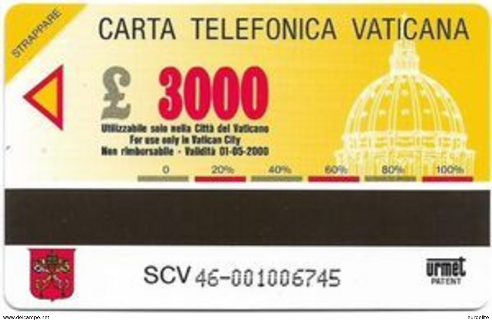 NUOVE   Città Del Vaticano Milionesima Carta Vaticana - Vaticano