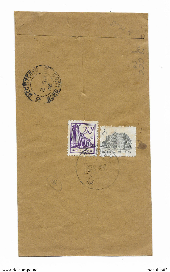 Chine -  Enveloppe Avec Timbres 1966   Réf CCC - Brieven En Documenten