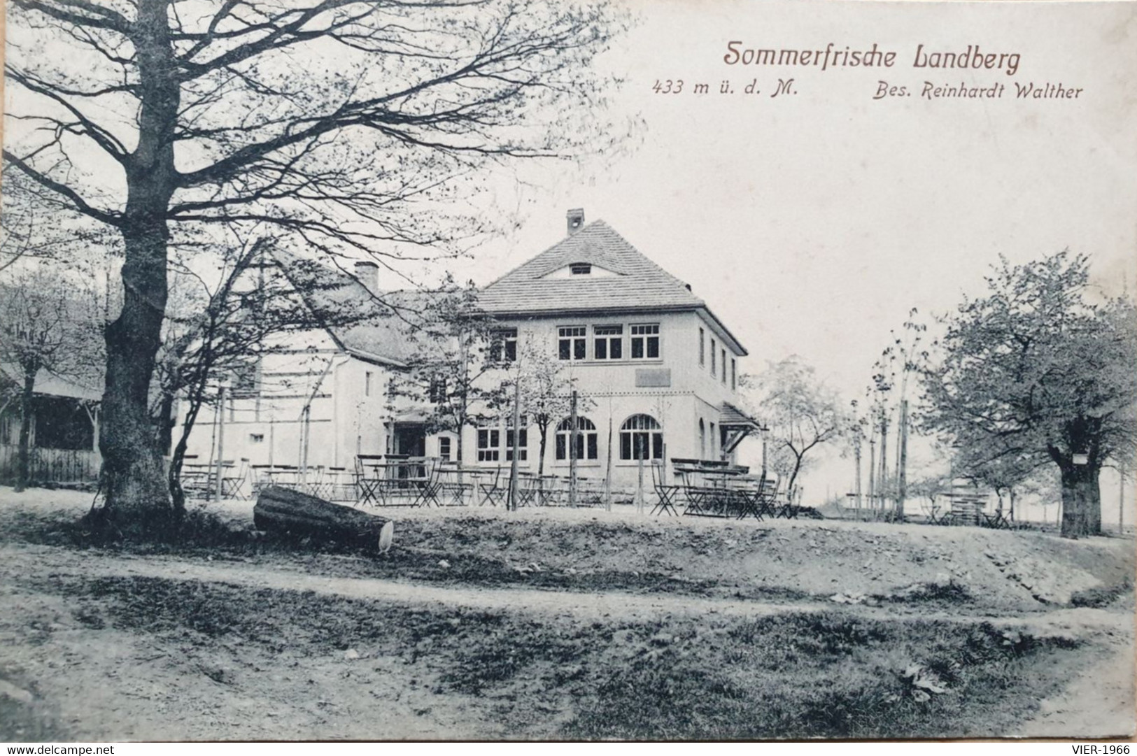 AK - Sommerfrische Landberg, Vor 1920 (heute Gasthof Zum Landberg) - Herzogswalde