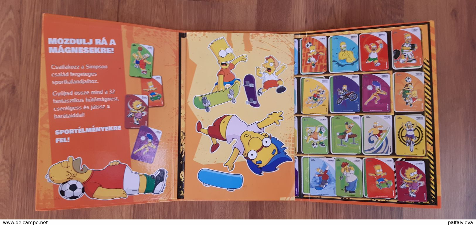 Simpson Fridge Magnets - Full Set Of 32, Hungary - Personen