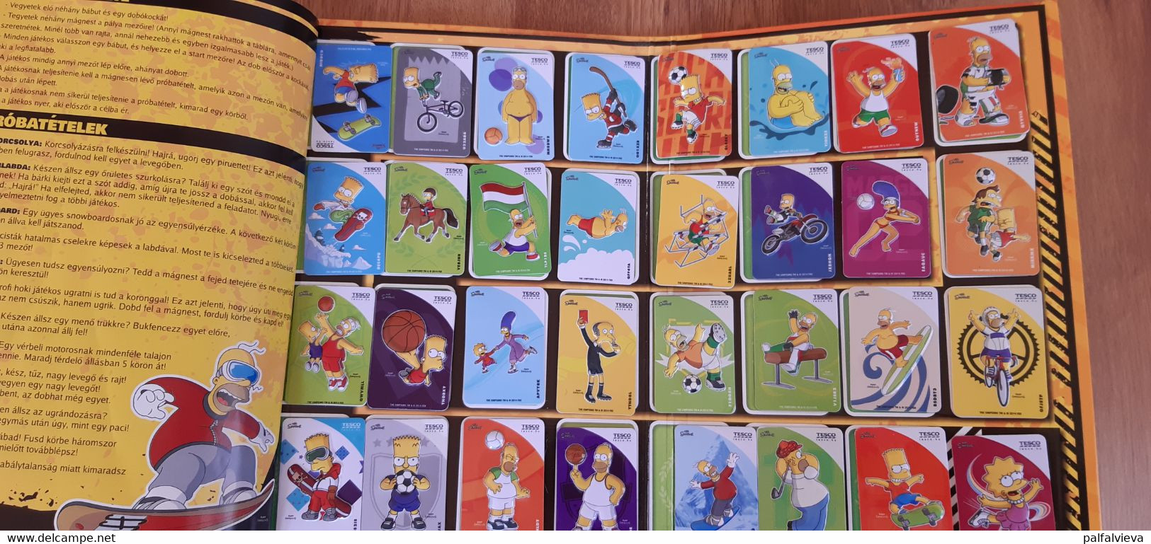 Simpson Fridge Magnets - Full Set Of 32, Hungary - Personnages