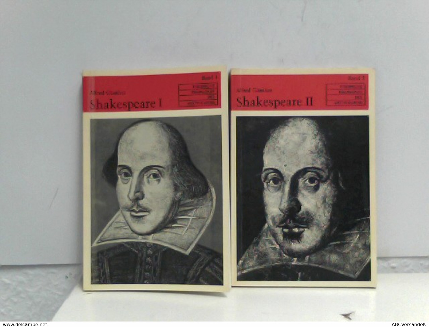 2 Bücherpacket/Konvolute, Shakespeare I Und II, Band 1 Und 2, - Biographien & Memoiren