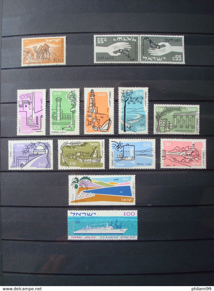 ISRAEL MNH** 7 SCANS GOOD VALUES + SHEETS (Nr 35 CAMELS 1950 USED) - Colecciones & Series