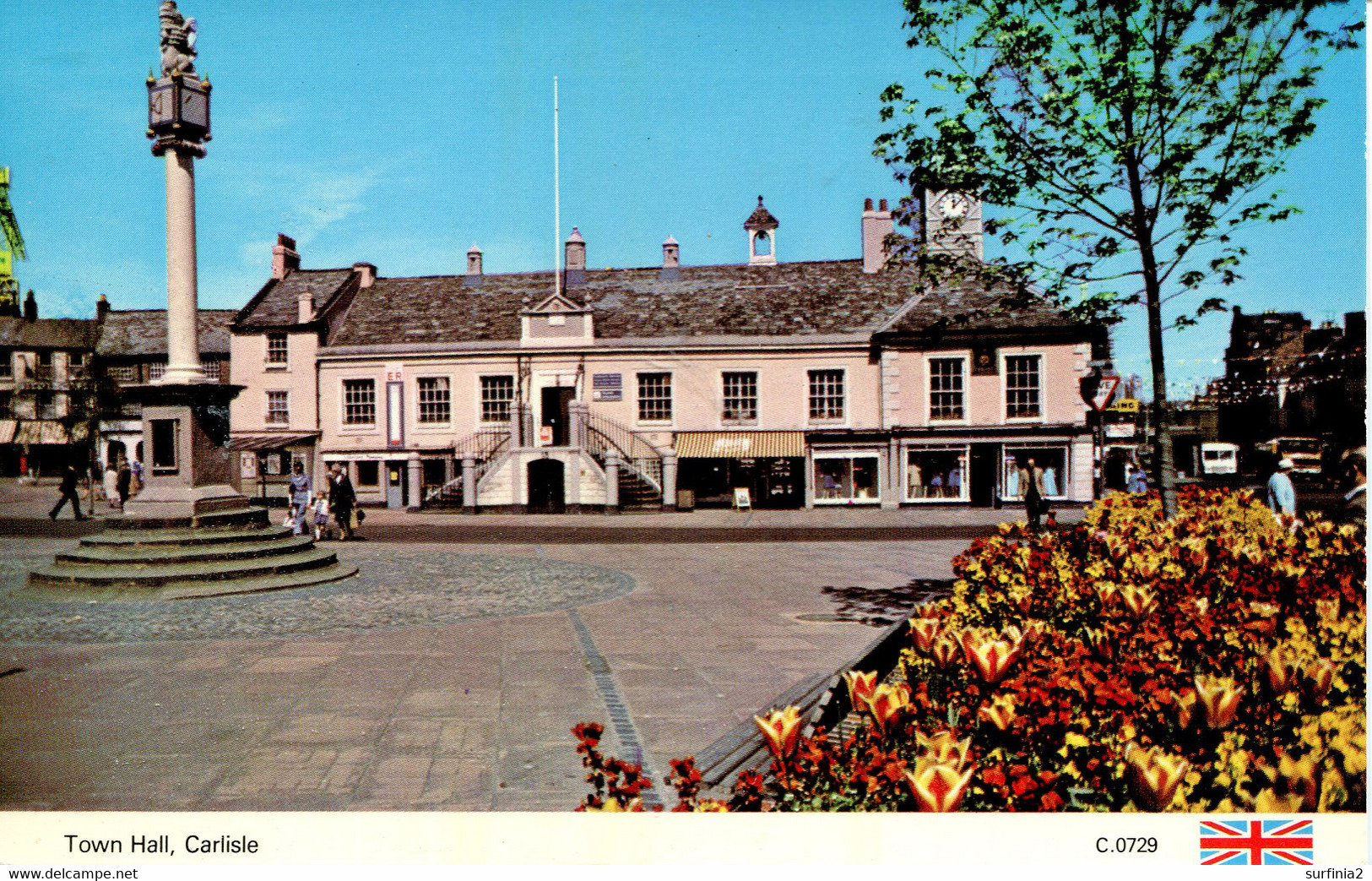 CUMBRIA - CARLISLE, TOWN HALL Cu1306 - Carlisle