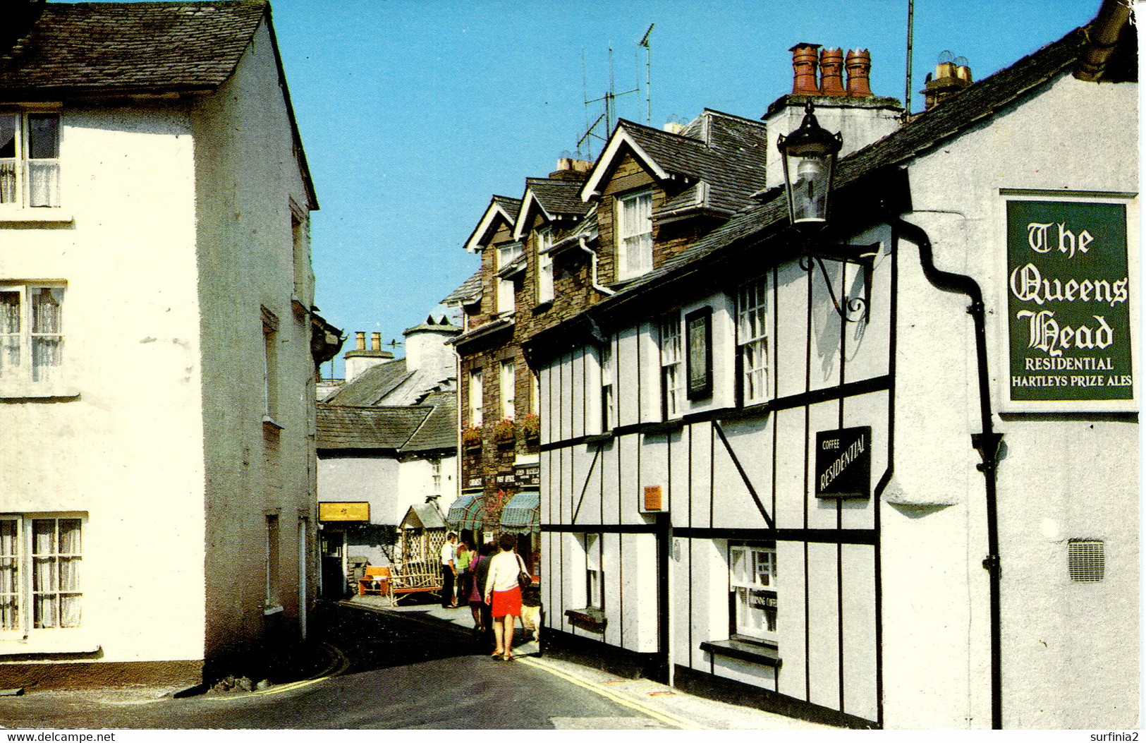 CUMBRIA - HAWKSHEAD - MAIN STREET Cu1330 - Hawkshead