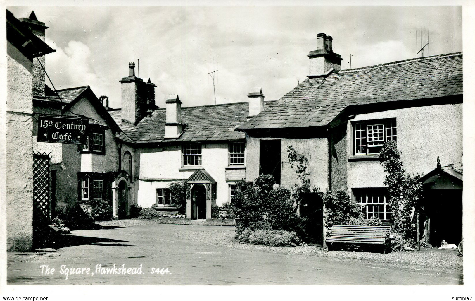 CUMBRIA - HAWKSHEAD, THE SQUARE RP Cu1292 - Hawkshead