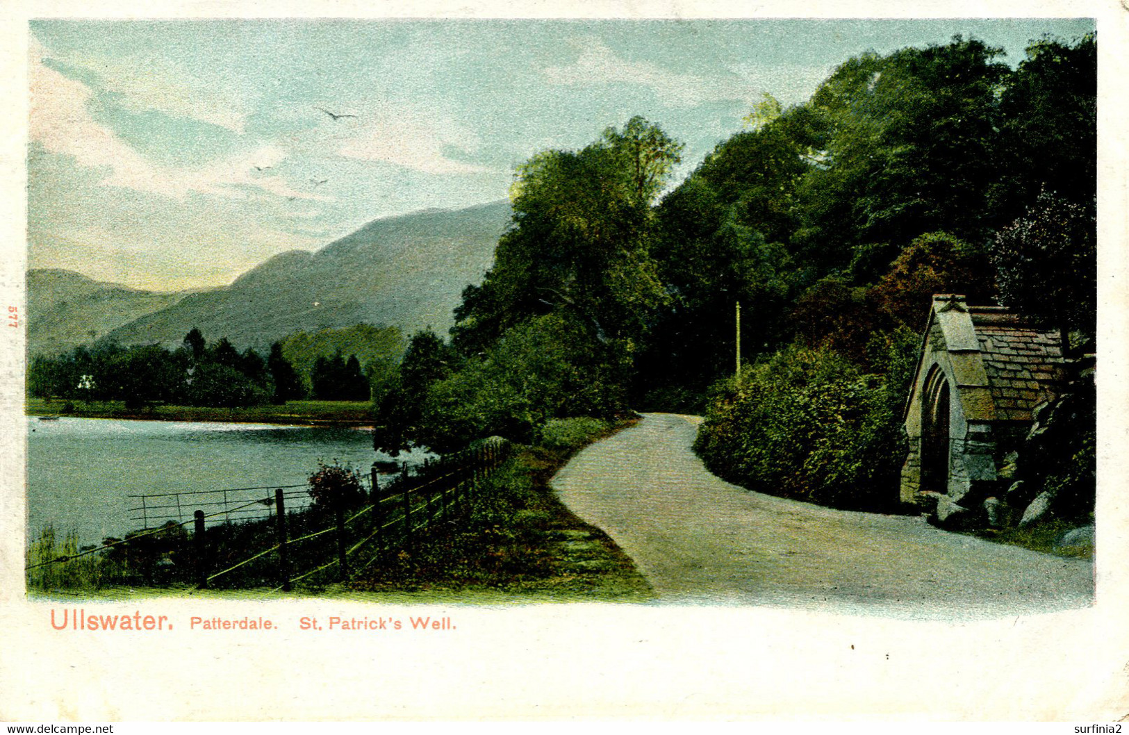 CUMBRIA - ULLSWATER - PATTERDALE - ST PATRICK'S WELL 1905 Cu1348 - Patterdale