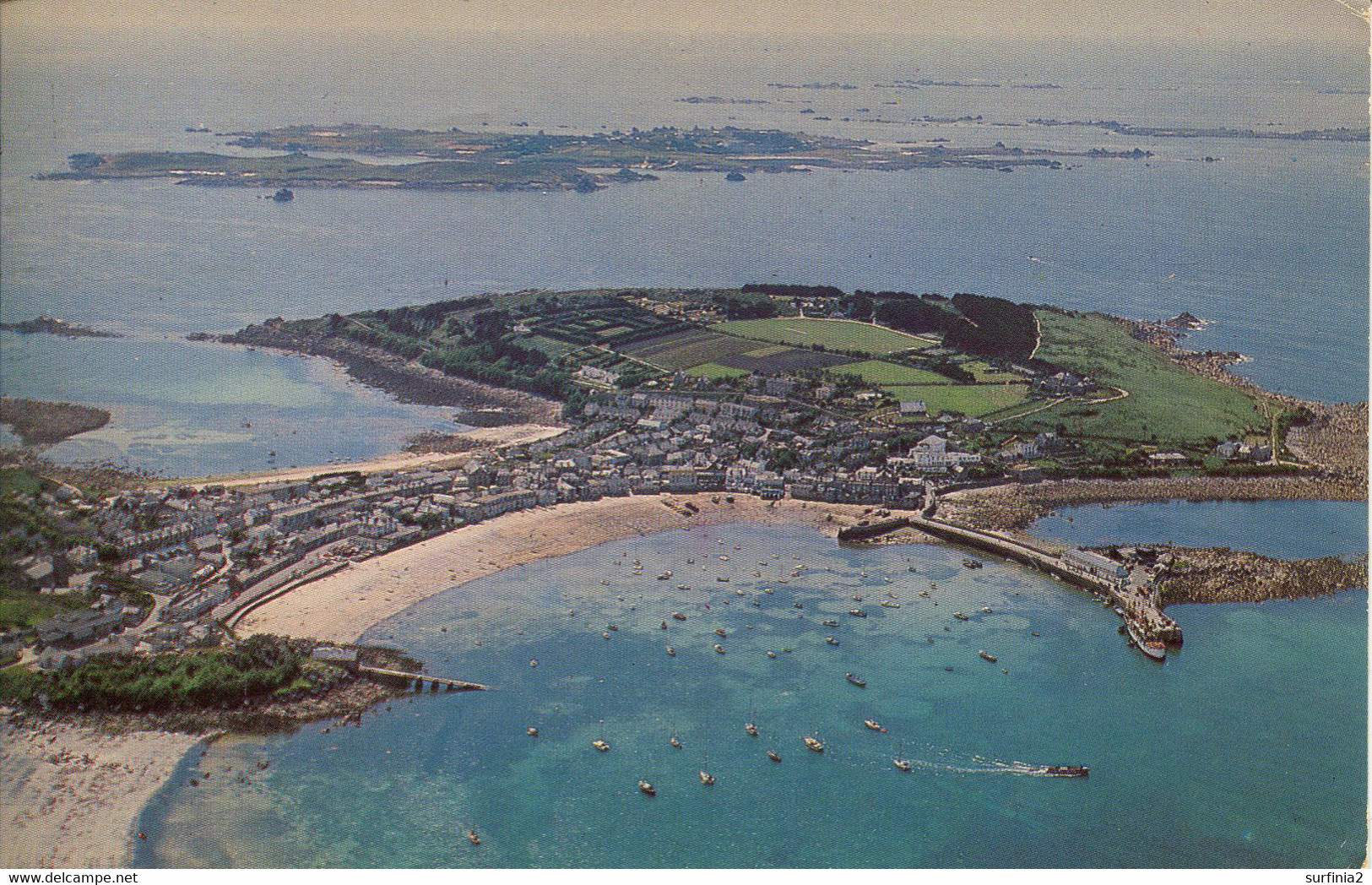 CORNWALL - ISLES OF SCILLY - ST MARY'S - HUGH TOWN AND THE HARBOUR Co1209 - Scilly Isles