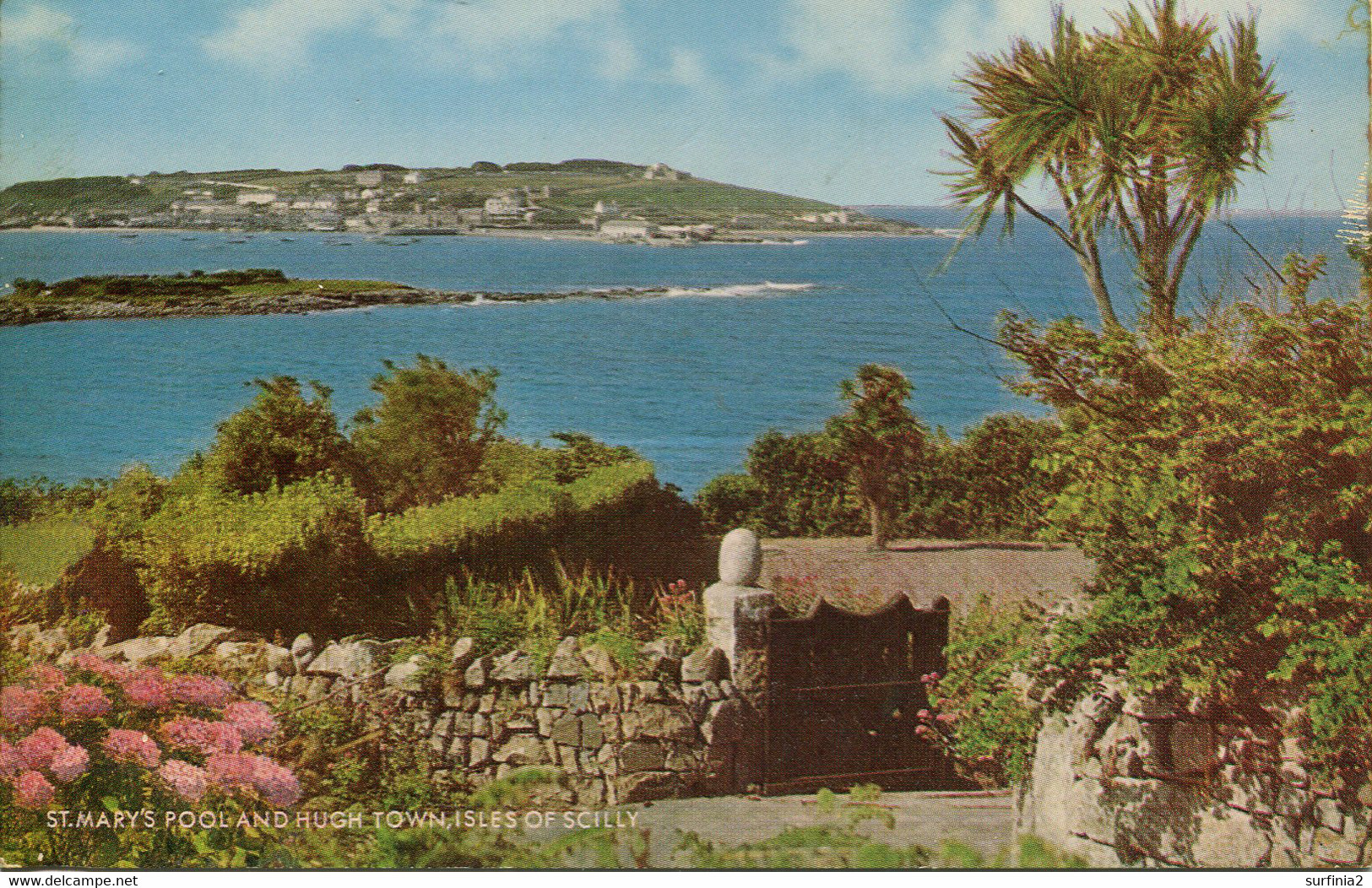 CORNWALL - ISLES OF SCILLY - ST MARY'S POOL AND  HIGH TOWN Co1202 - Scilly Isles