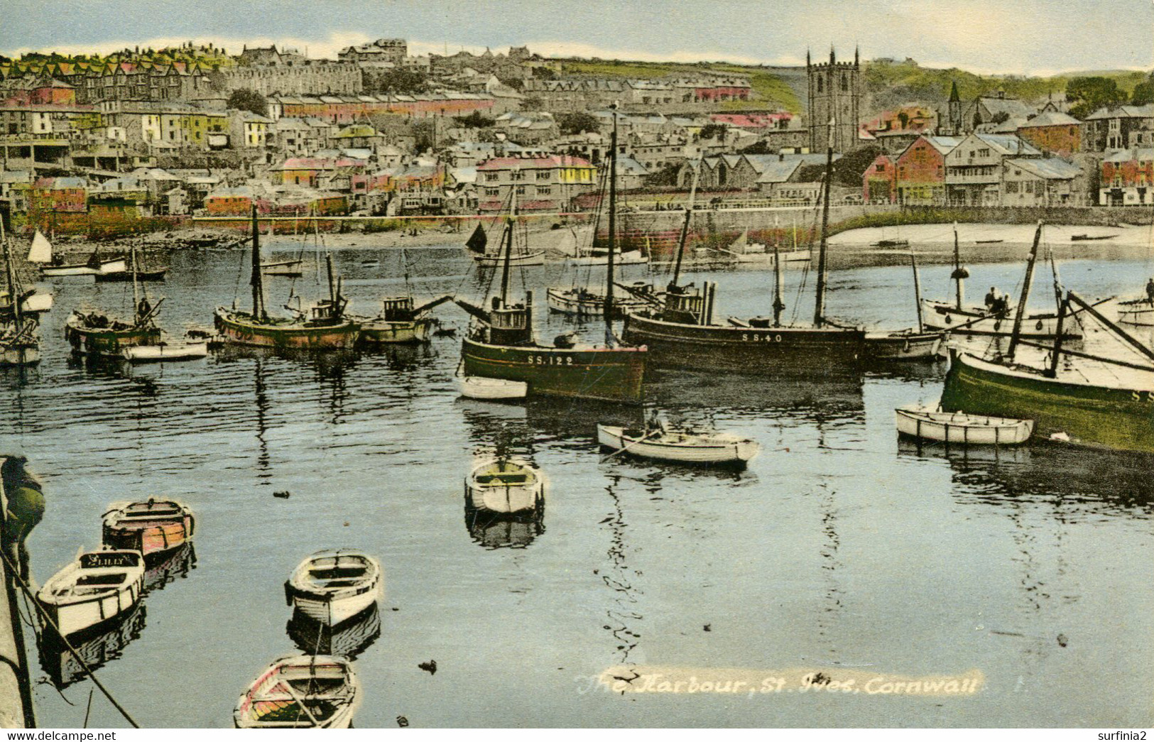 CORNWALL - ST IVES, THE HARBOUR 1954 Co1142 - St.Ives