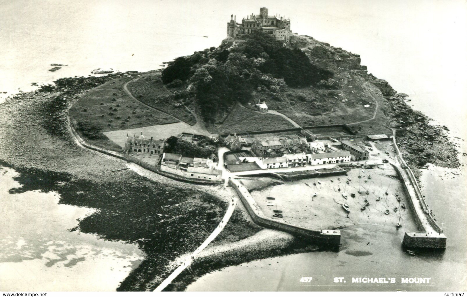 CORNWALL - ST MICHAEL'S MOUNT (AERIAL) RP Co1115 - St Michael's Mount