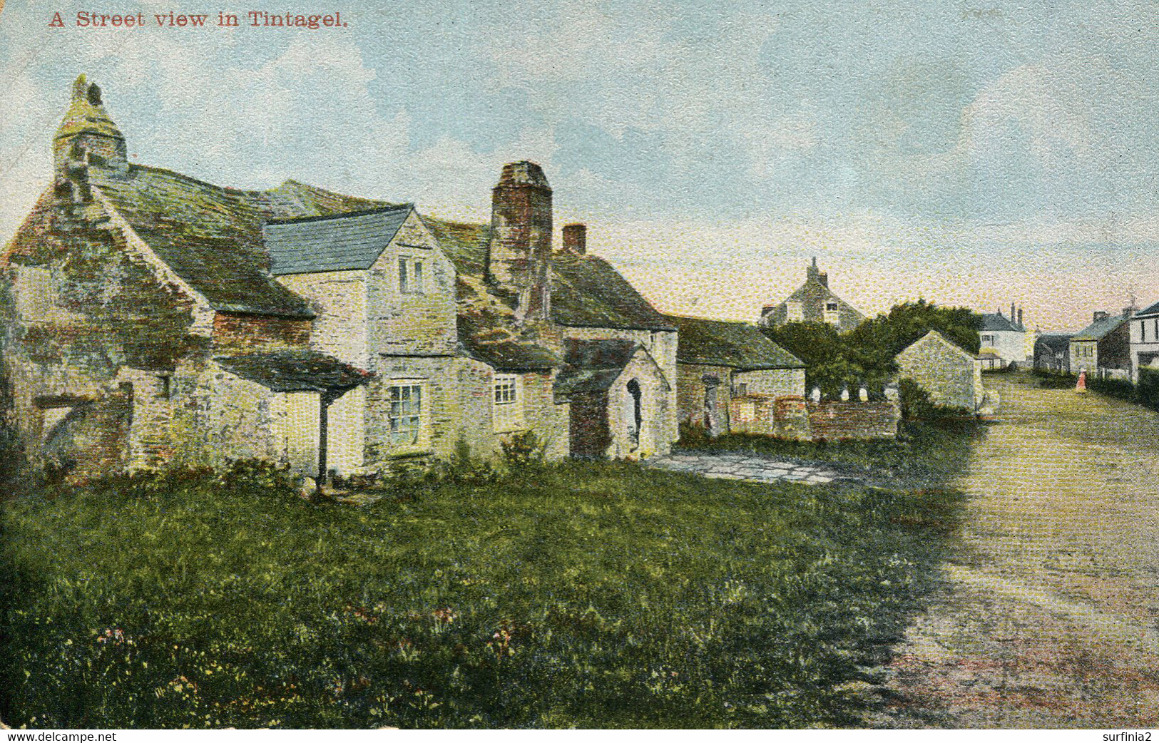 CORNWALL - TINTAGEL - A STREET VIEW  Co1166 - Newquay