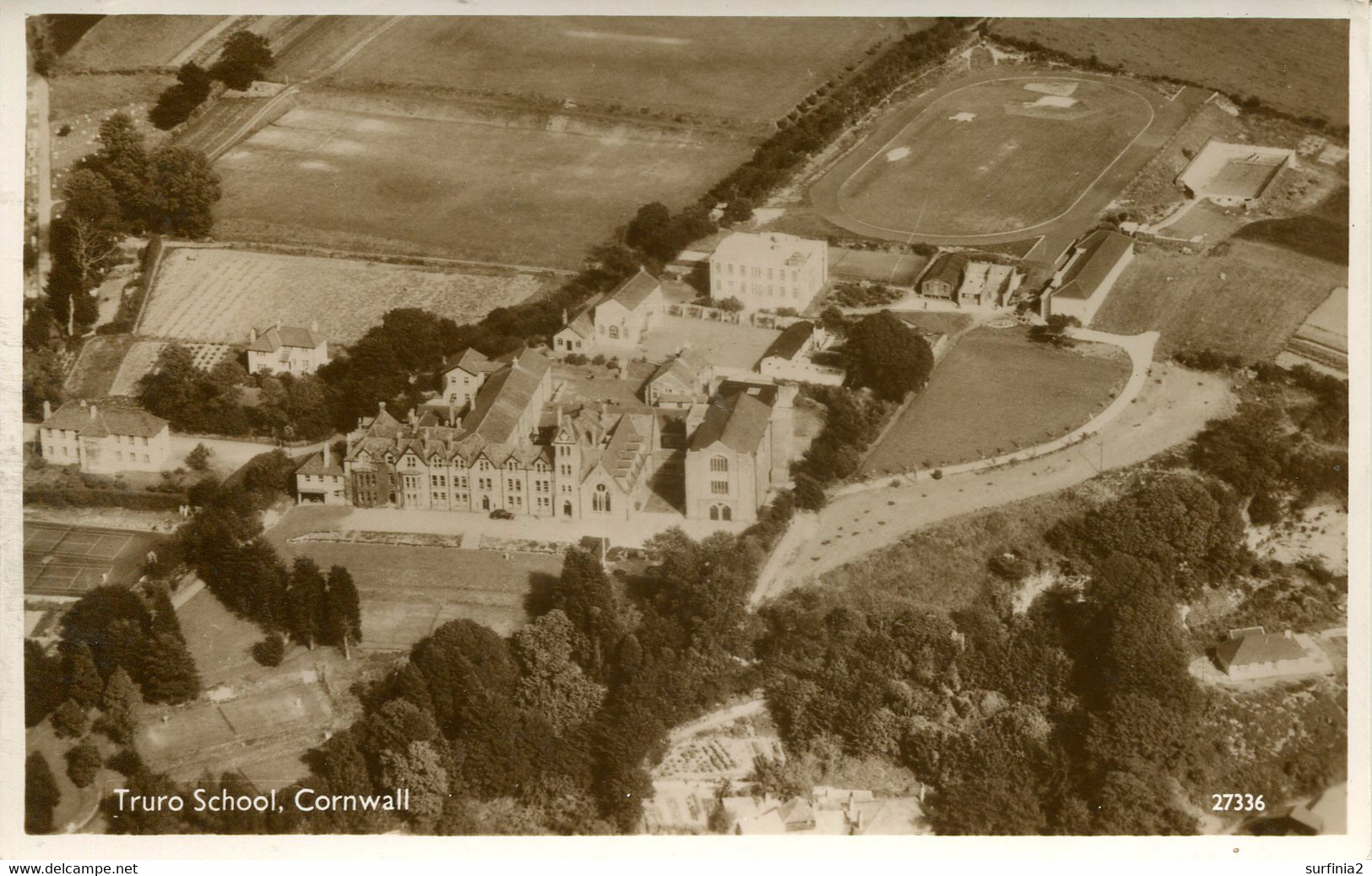 CORNWALL - TRURO SCHOOL - AERIAL RP Co1172 - Newquay