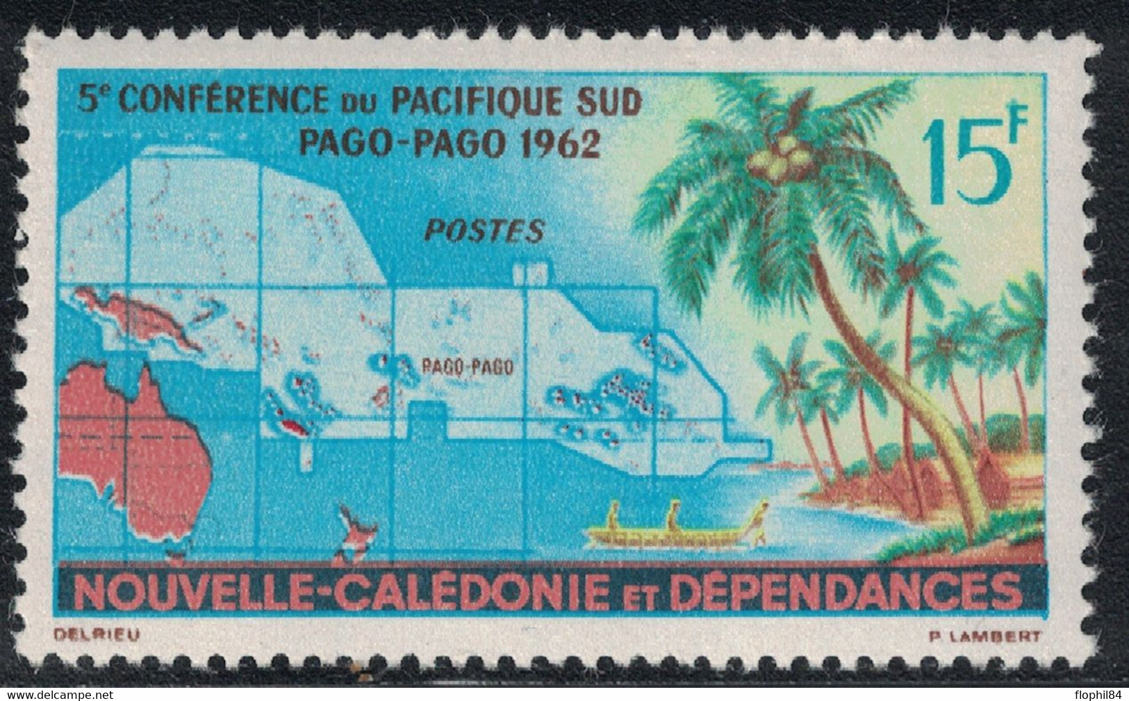 NOUVELLE CALEDONIE - N°305 *** - COTE 4€40. - Unused Stamps