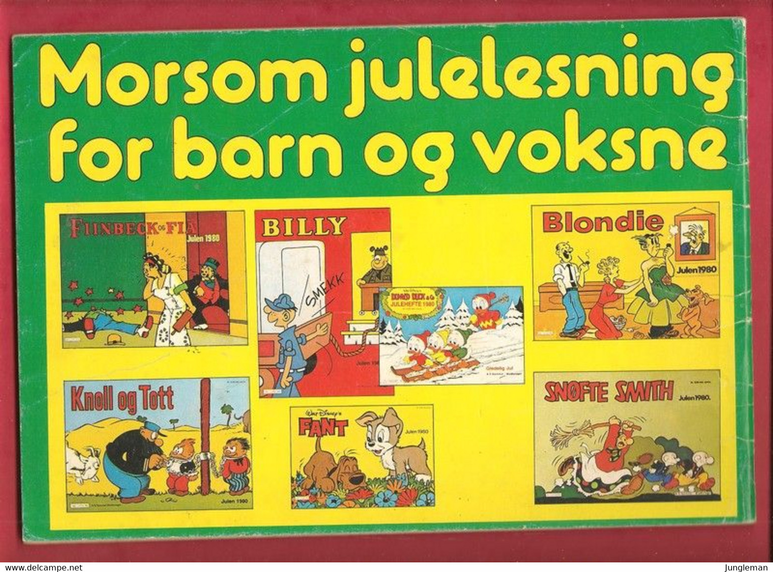 Blondie - Noël 1980 - En Norvégien - In Norwegian - BE - Langues Scandinaves