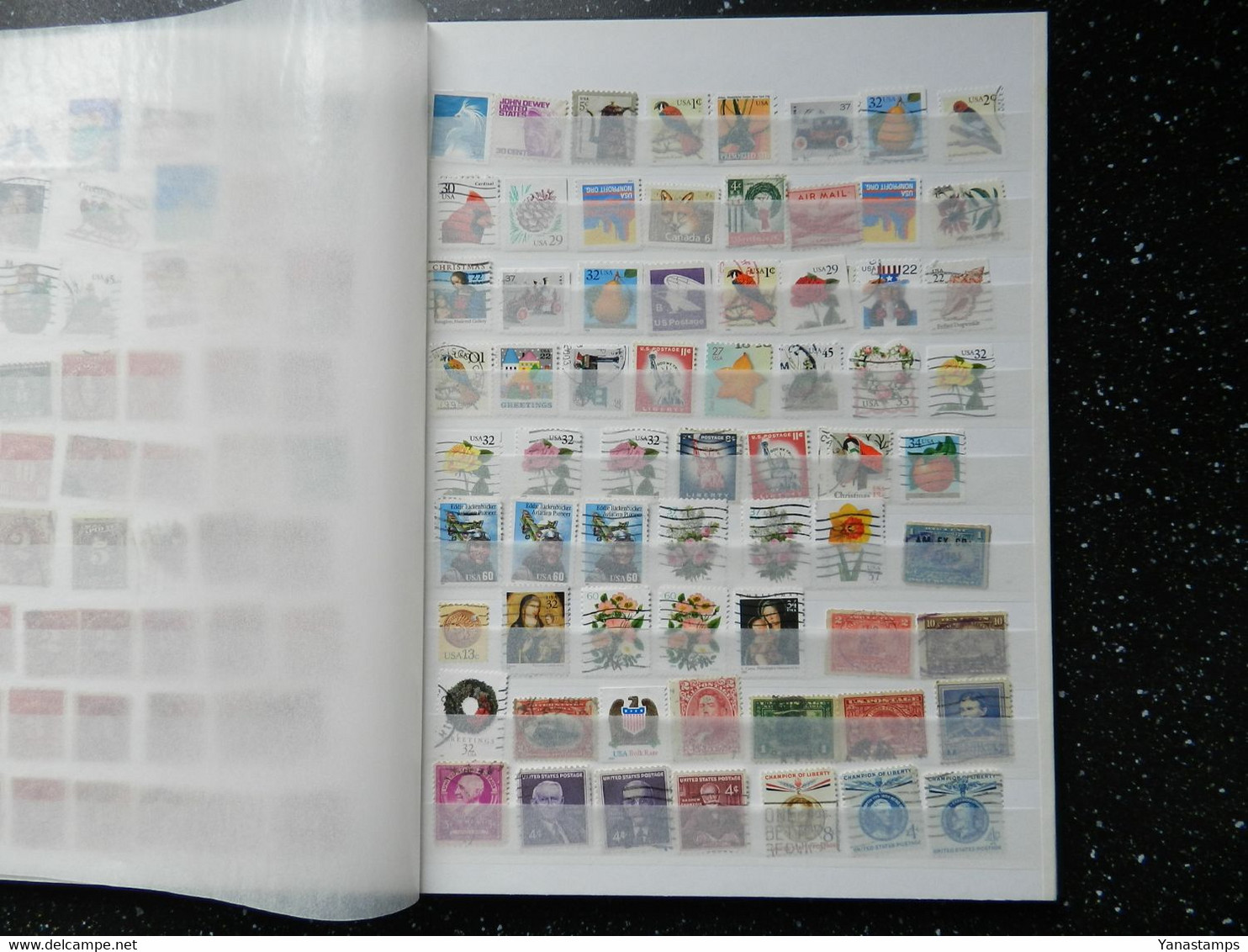 U.S.A. : nice slection of defs , over 1000 stamps, please look