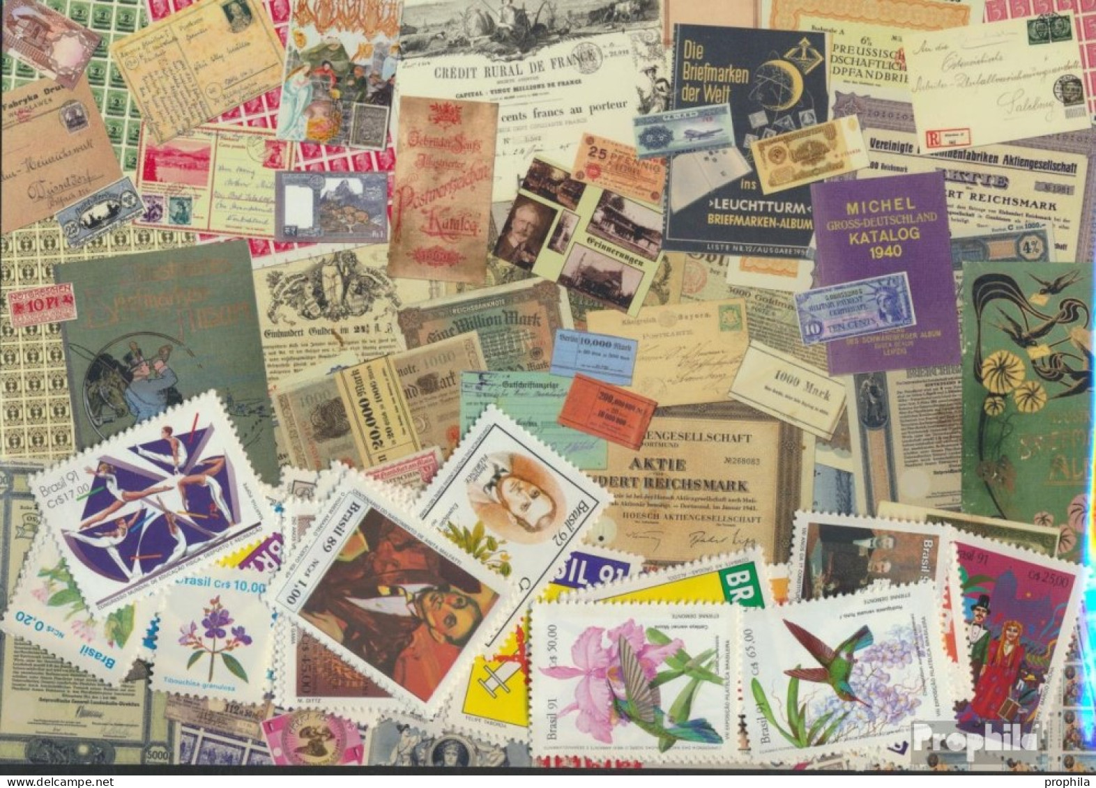 Brasilien 50 Verschiedene Marken Postfrisch - Collections, Lots & Séries