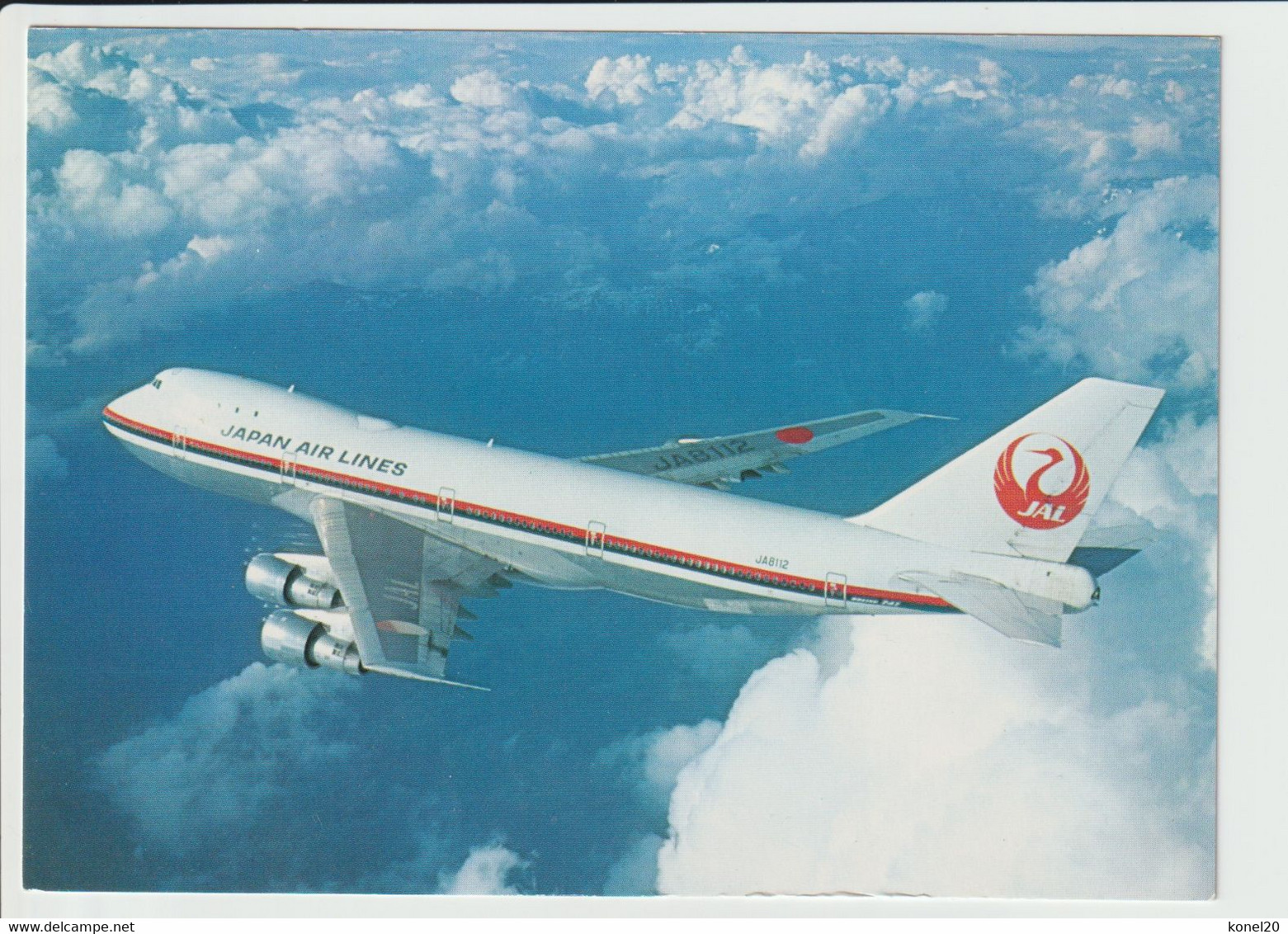 Rppc JAL Japan Air Lines Boeing 747 Aircraft - 1919-1938: Entre Guerres