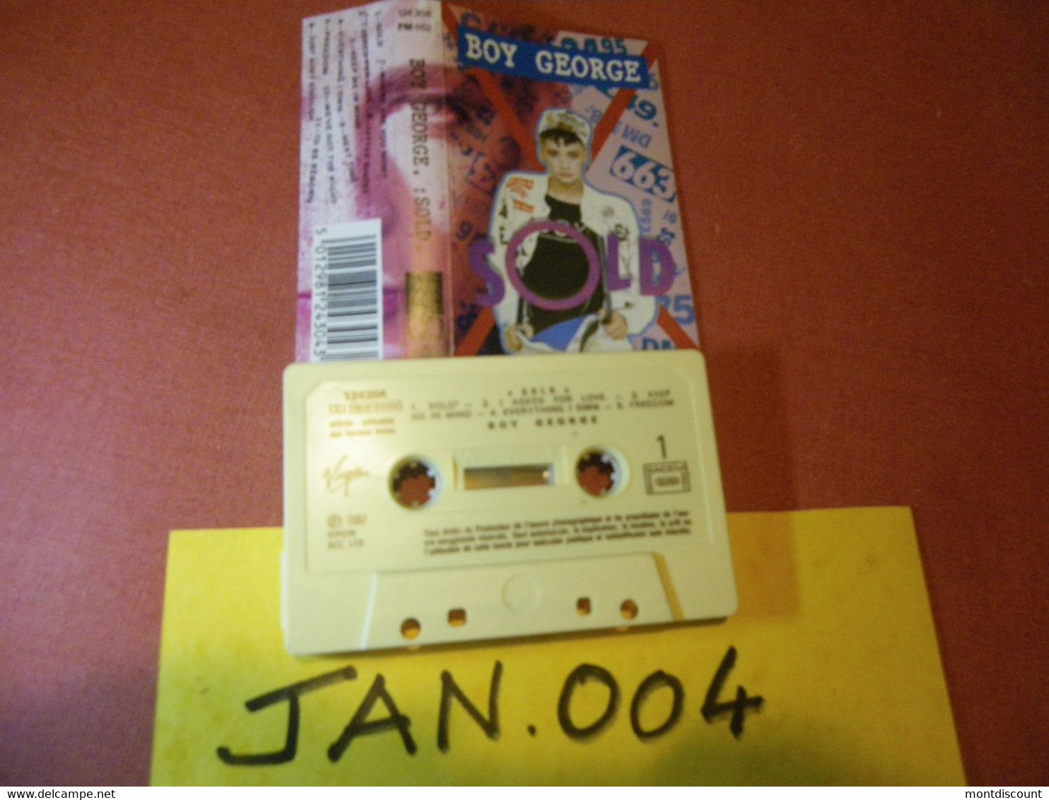 BOY GEORGE K7 AUDIO VOIR PHOTO...ET REGARDEZ LES AUTRES (PLUSIEURS) (JAN 004) - Cassettes Audio