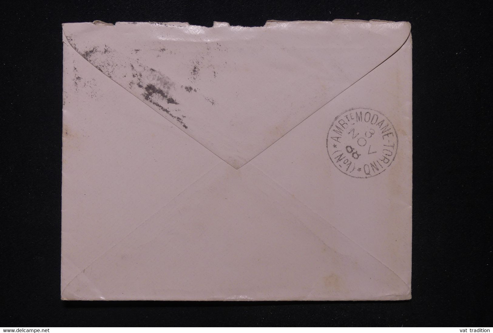 ROYAUME UNI - Enveloppe De Londres Pour L 'Italie En 1888 - L 112837 - Brieven En Documenten