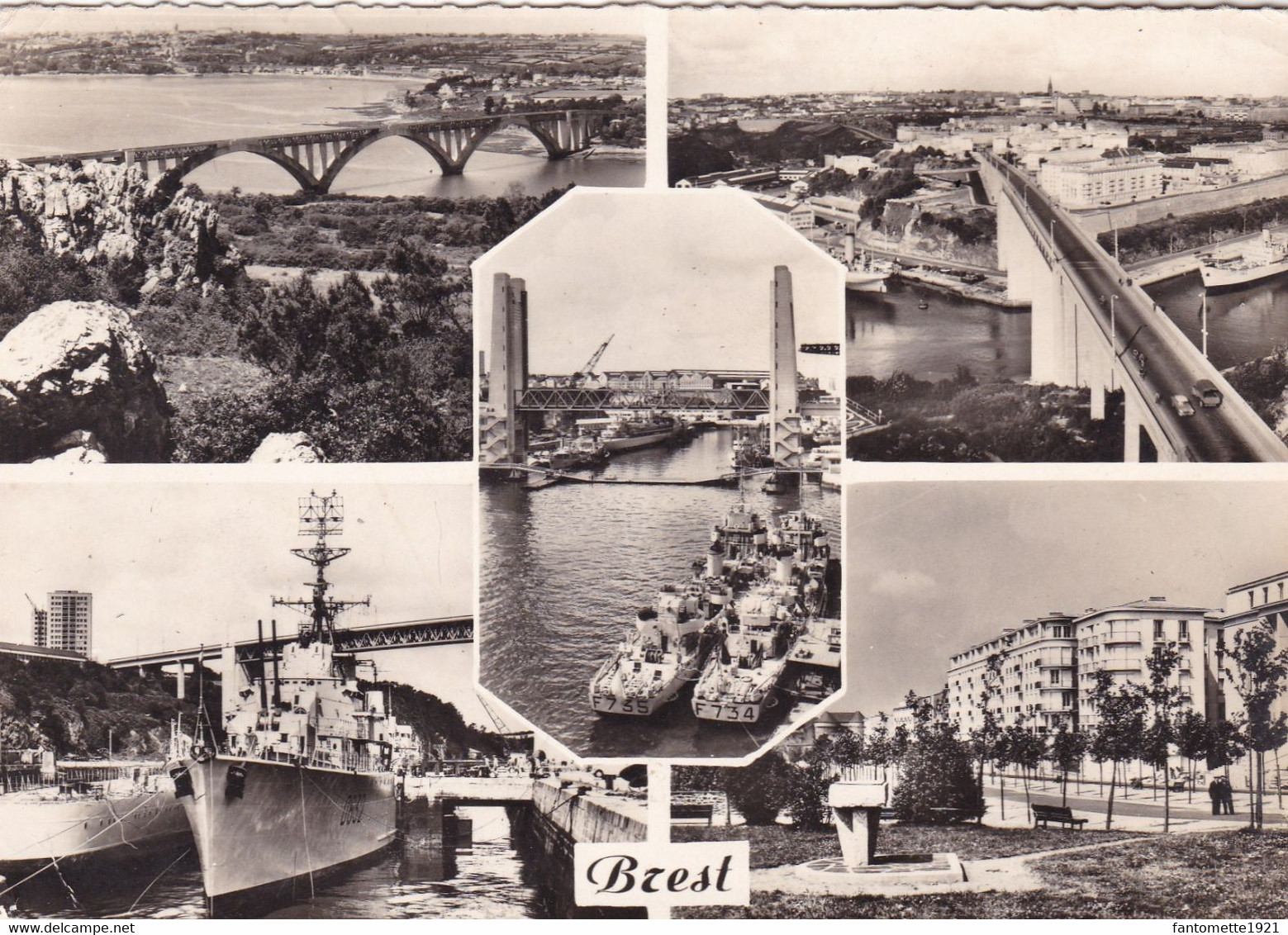 BREST DIVERS ASPECTS DE LA VILLE (dil10) - Brest