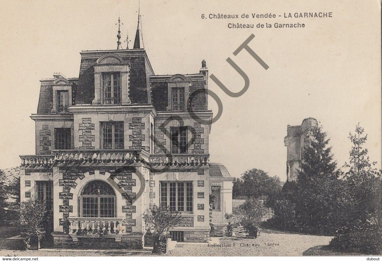 Postkaart/Carte Postale - LA GARNACHE - Château (C1681) - Challans