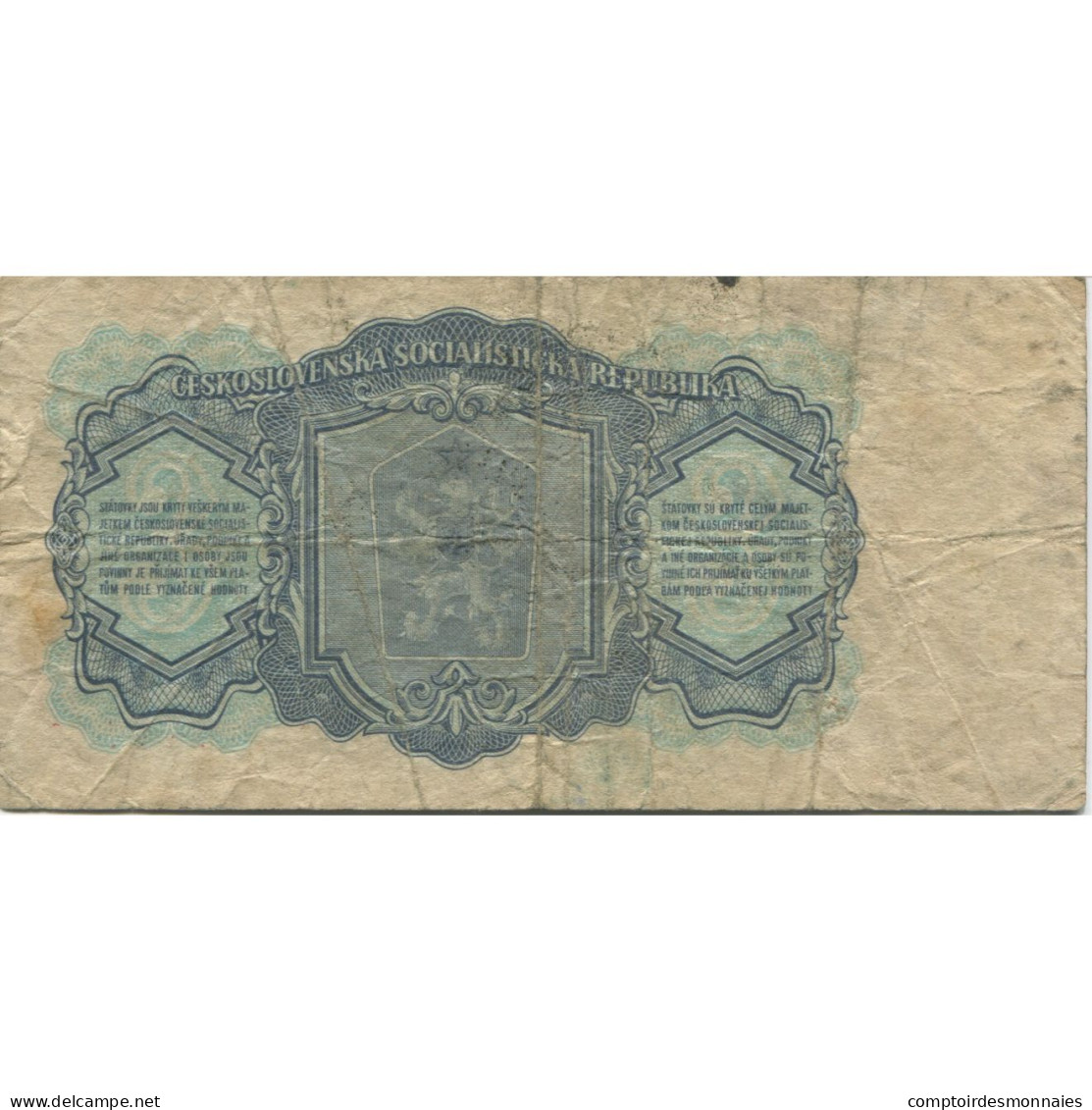 Billet, Tchécoslovaquie, 3 Koruny, 1961, KM:81b, B - Tchécoslovaquie