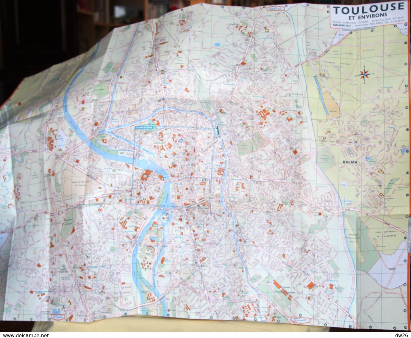 Plan Guide Blay: Toulouse Et Son Agglomération (Blagnac, Colomiers, Balma...) Tourisme, Transports, Répertoire Des Rues - Andere & Zonder Classificatie