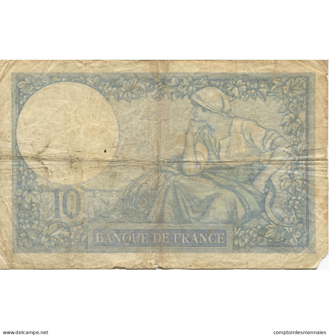 France, 10 Francs, Minerve, 1932, 1932-06-16, TB, Fayette:6.16, KM:73d - 10 F 1916-1942 ''Minerve''