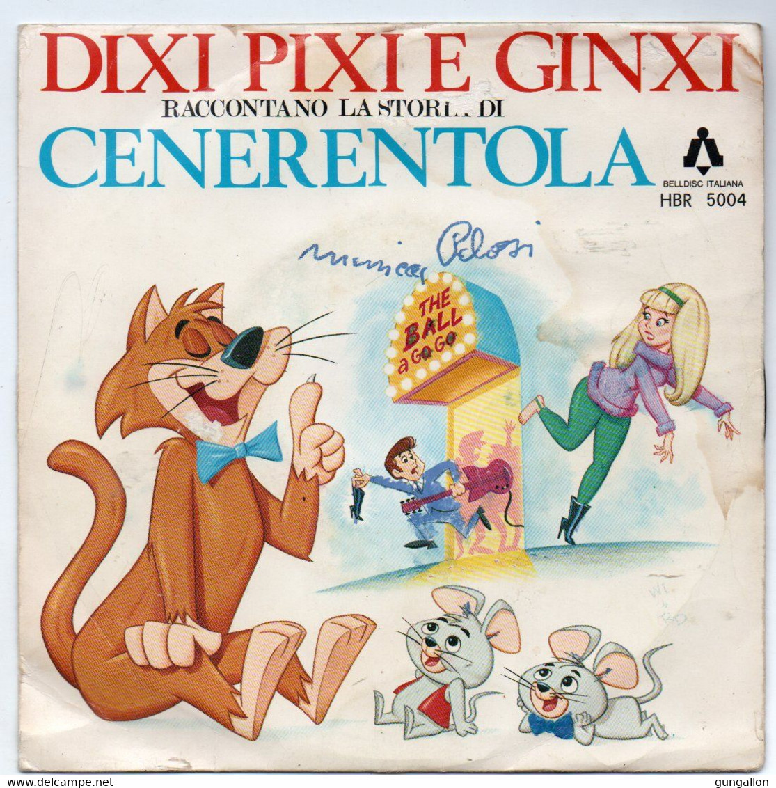 Mr. Ginxi  (anni 60)   "Cenerentola" - Klassiekers