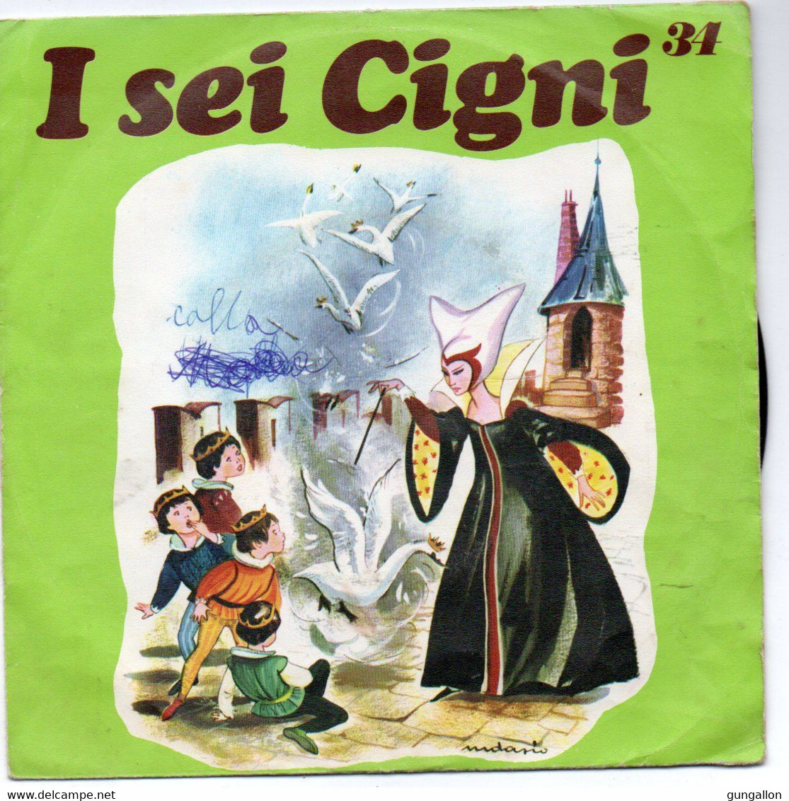 Testo Di Sergio Balloni (anni 60)   "I Sei Cigni" - Classique