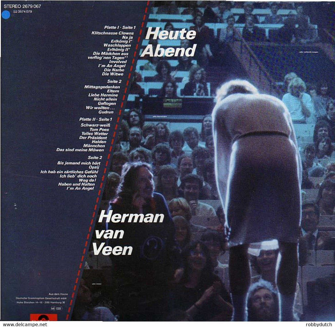 * 2LP *  HERMAN VAN VEEN - HEUTE ABEND (Germany 1980) - Otros - Canción Alemana