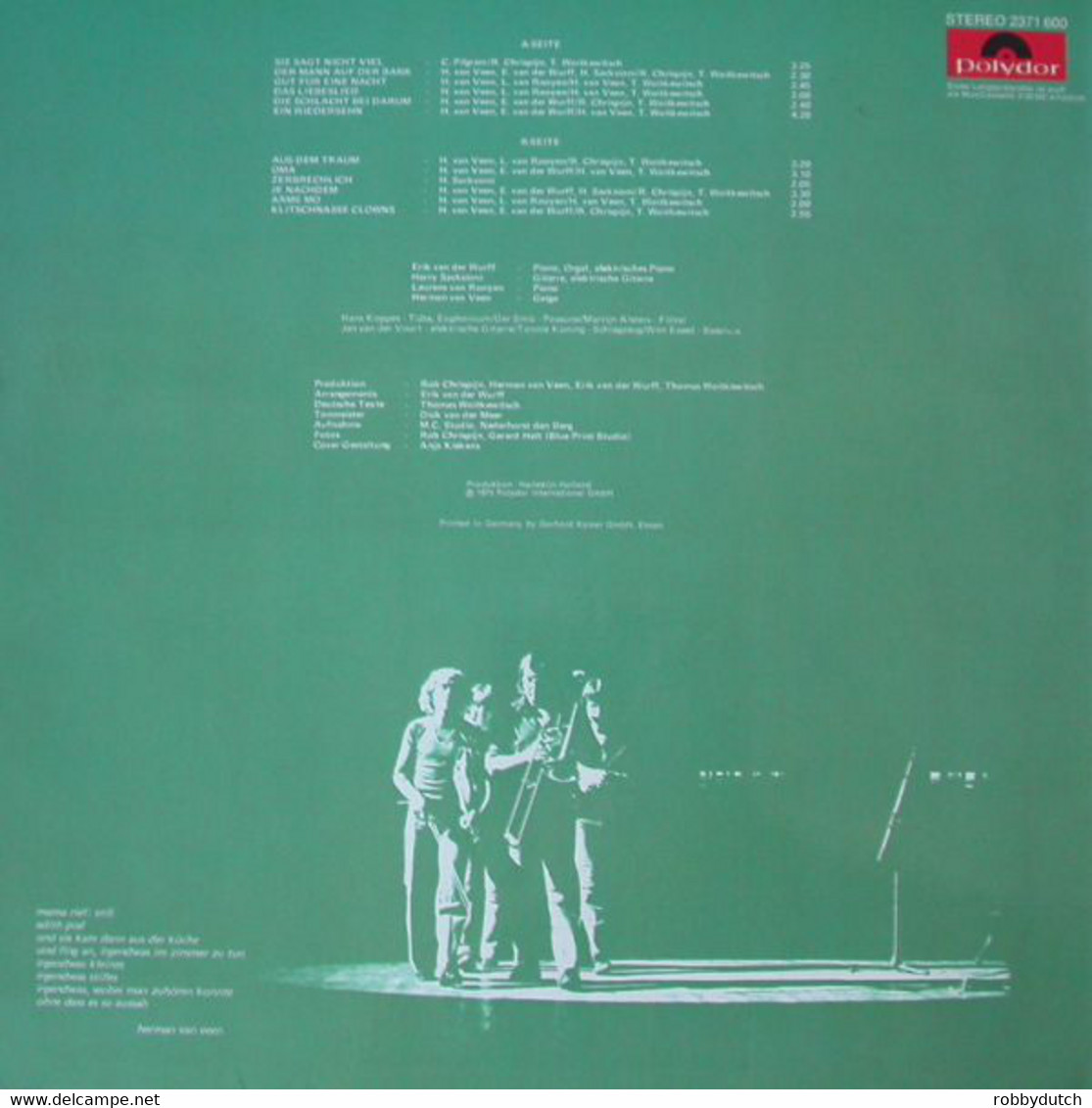 * LP *  HERMAN VAN VEEN - WUNDER WAS (Germany 1975) - Altri - Musica Tedesca