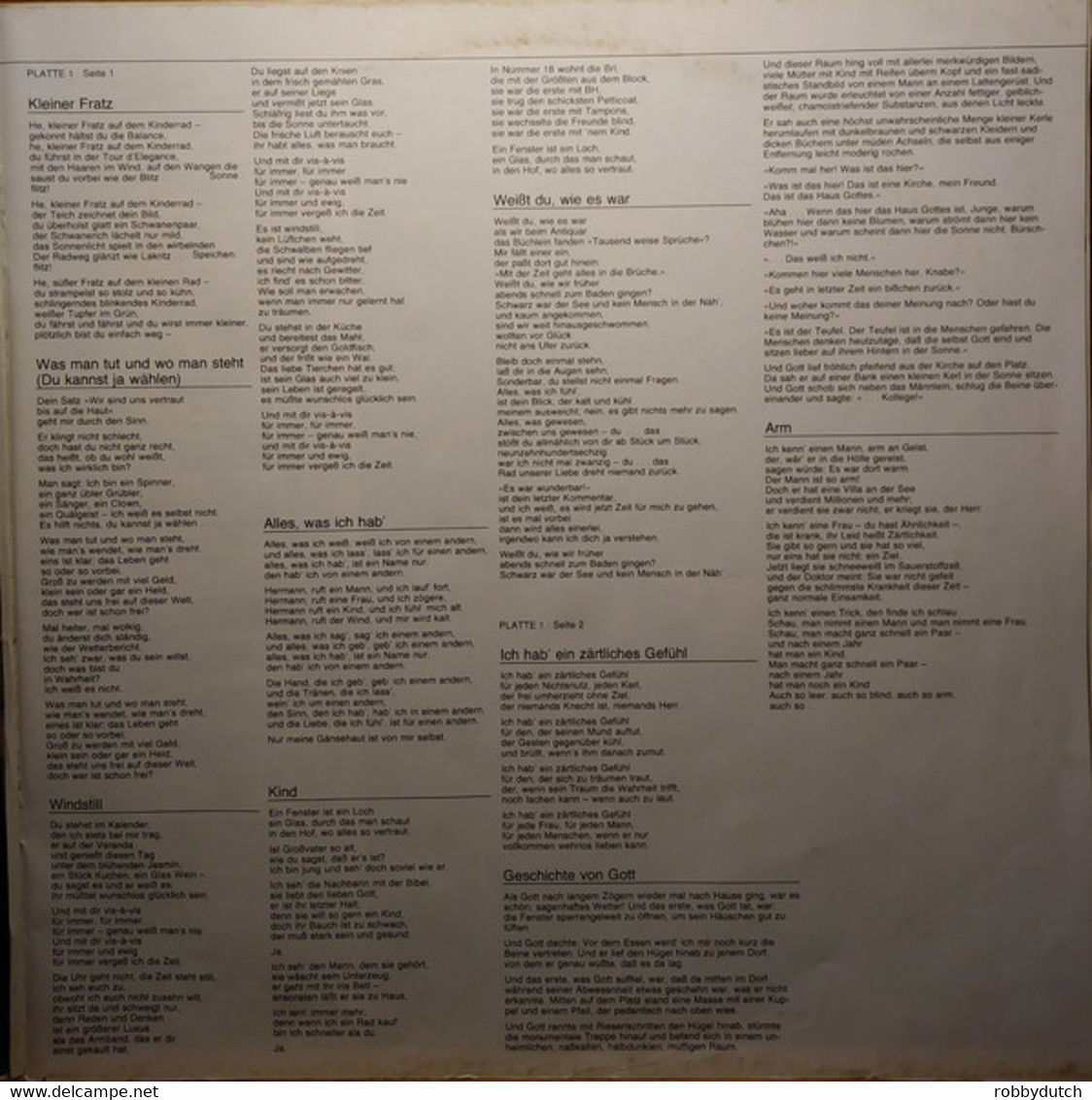 * 2LP *  HERMAN VAN VEEN - LIEDERBUCH (Germany 1977) - Autres - Musique Allemande