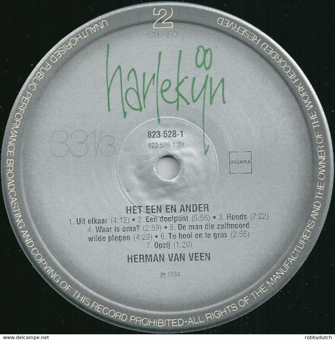 * 2LP *  HERMAN VAN VEEN - HET EEN EN ANDER (Holland 1984) - Autres - Musique Néerlandaise