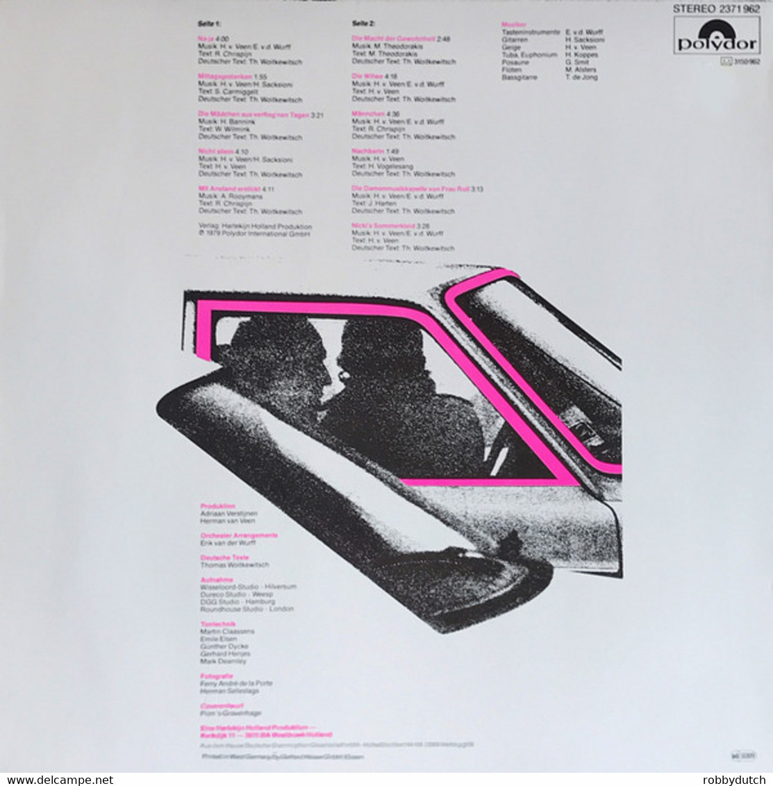 * LP *  HERMAN VAN VEEN - ELF LIEDER (Germany 1979) - Otros - Canción Alemana