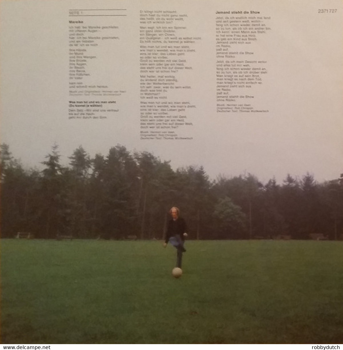 * LP *  HERMAN VAN VEEN - AN EINE FERNE PRINZESSIN (Germany 1977) - Otros - Canción Alemana