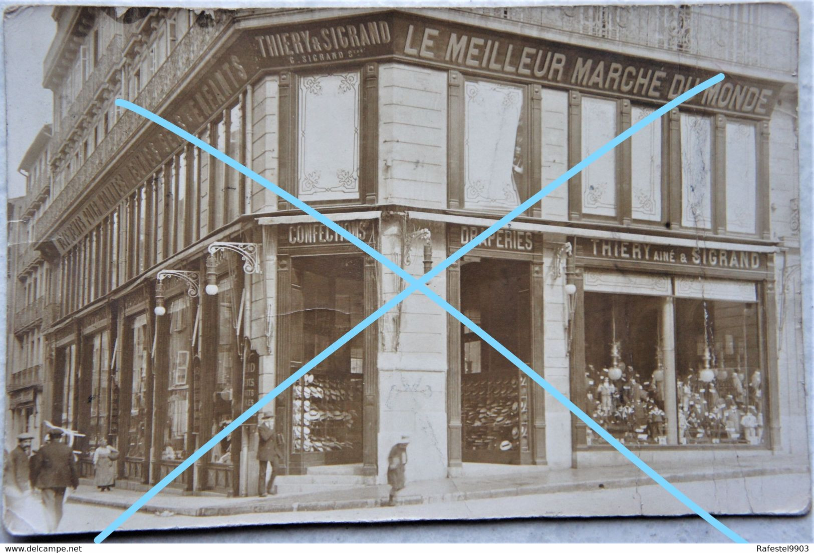 Photo TOULON LA SEYNE SUR MER Var Commerce Confection Tailleur Thiery Aimé Et Sigrand Pre 1914 - Places
