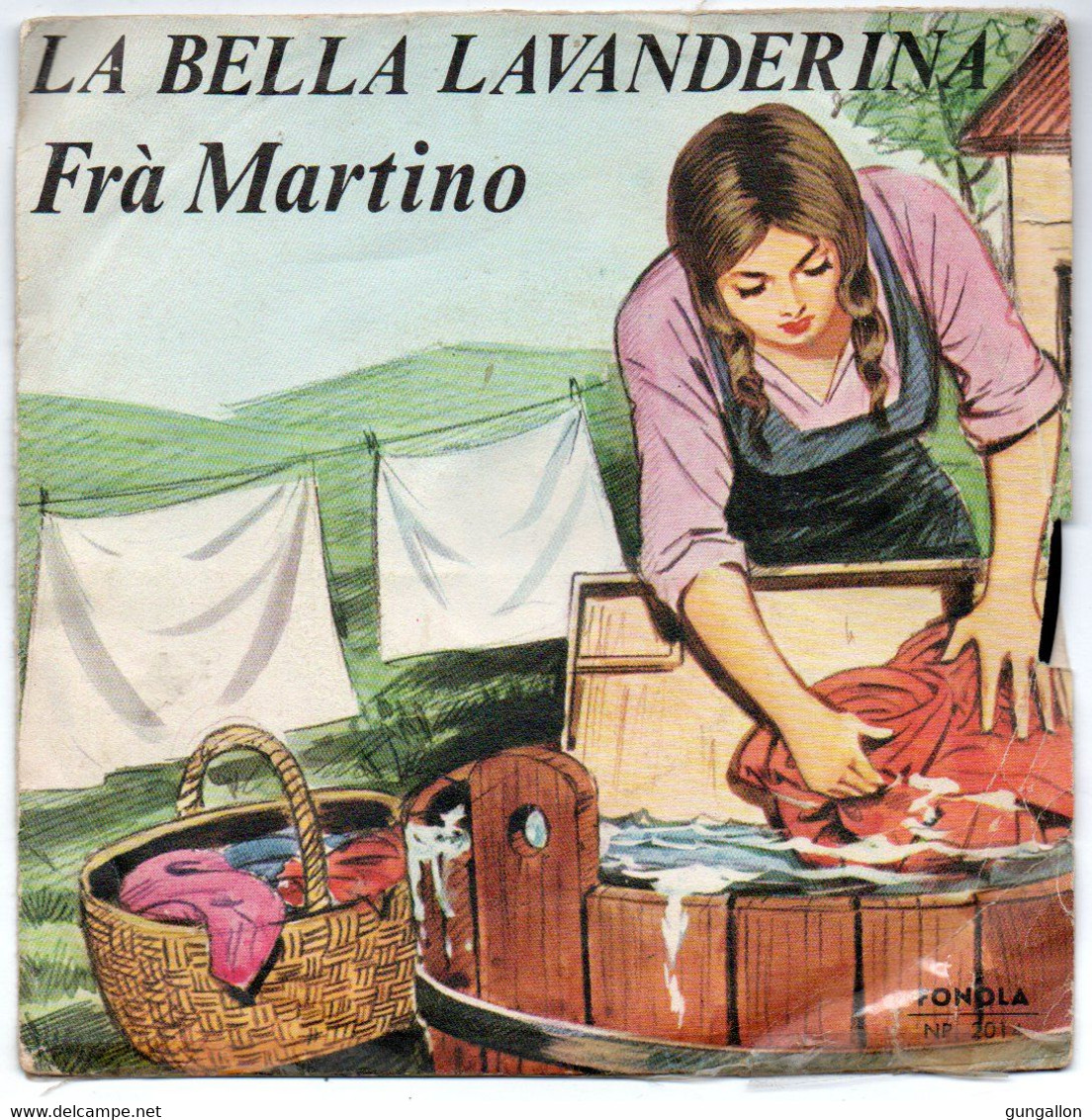 Carmen Con Il Mini Coro  (anni 60)  La Bella Lavanderina  -  Frà Martino - Classical