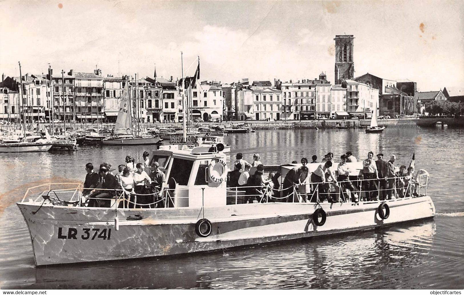 17 LA ROCHELLE  Promenade En Mer à Bord De La Vedette PATRIE II  (Scans R/V) N° 13 \ML4066 - La Rochelle