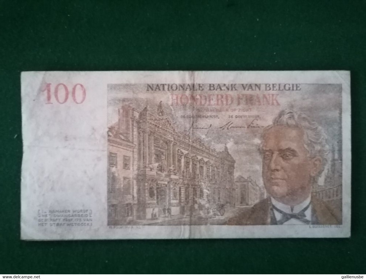 Billet De 100 Frs  - 10.12.1953 - 100 Francs