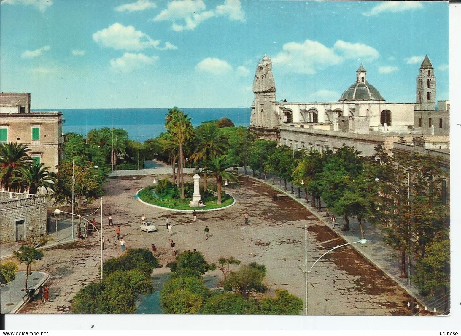 TRANI 1970 - INGRESSO VILLA COMUNALE - Trani