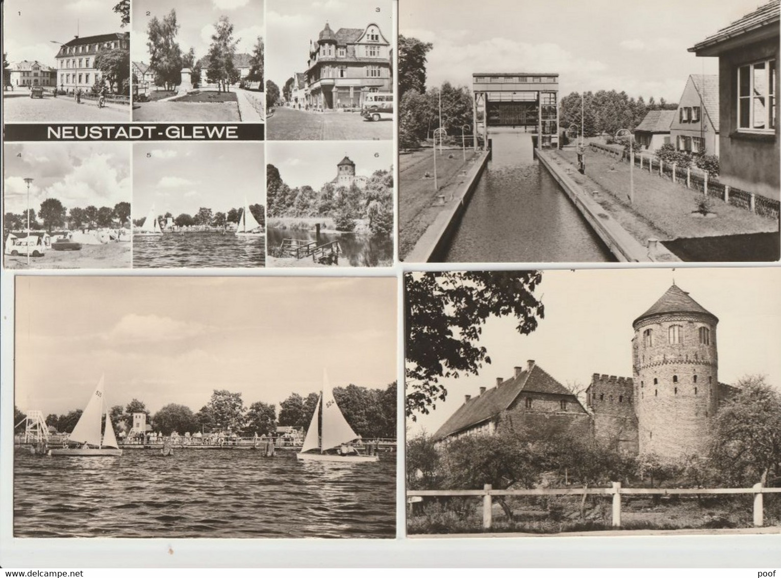 Neustadt-Glewe : ---- 4 Cards - Ludwigslust